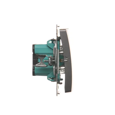 Łącznik świecznikowy (moduł) 230V, inox metalik