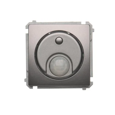 Łącznik z czujnikiem ruchu (moduł) 8(2) A, 230V, inox metalik