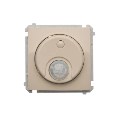 Łącznik z czujnikiem ruchu z przekaźnikiem (moduł) 8(2) A, 230V. beżowy