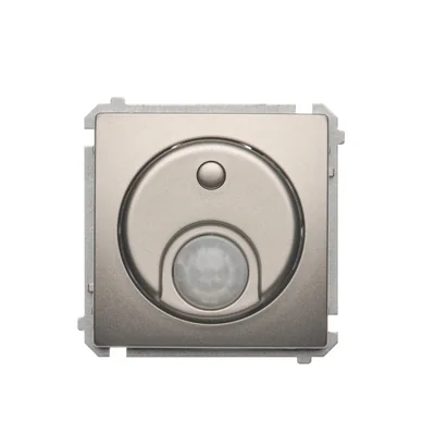 Łącznik z czujnikiem ruchu z przekaźnikiem (moduł) 8(2) A, 230V satyna metalik