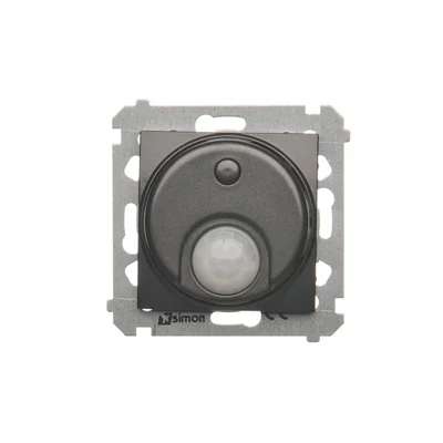 Łącznik z czujnikiem ruchu z przekaźnikiem (moduł) 8(2)A 230V antracyt (metalik)