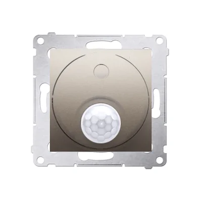 Łącznik z czujnikiem ruchu z zabezpieczeniem (moduł) 20-500W złoty (metalik)