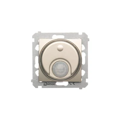 Łącznik z czujnikiem ruchu z zabezpieczeniem (moduł) 20-500W złoty (metalik)