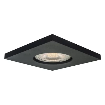 LAGOS Lampa wpuszczana kwadratowa IP65 czarna