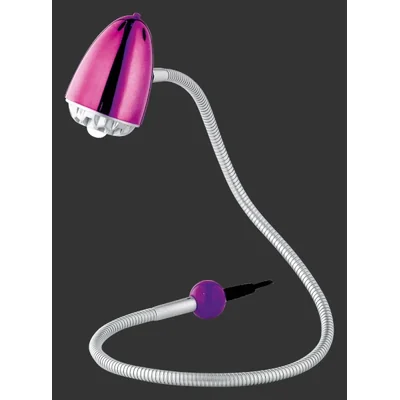 Lampa biurkowa różowa