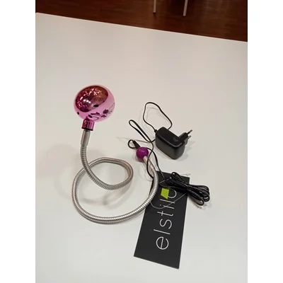 Lampa biurkowa różowa