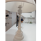 Lampa stołowa biała