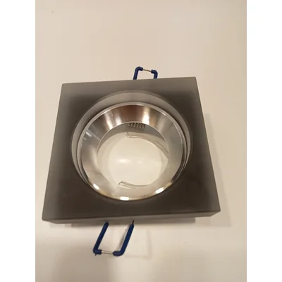 Lampa wpuszczana szara