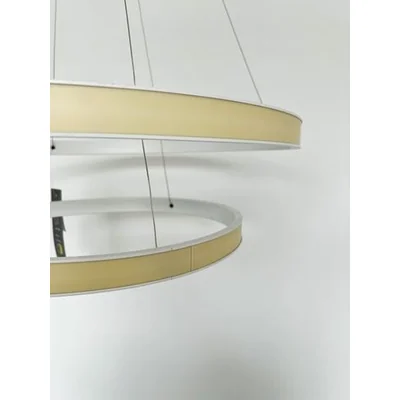 LARGO Lampa wisząca 57,4W 3000K 3780lm IP20 biała