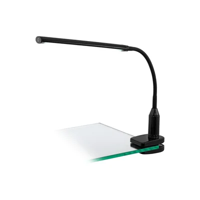 LAROA Lampa zaciskowa czarna