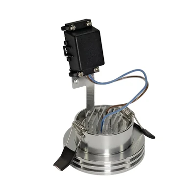 Led Aluminium okrągła aluminium ciepły 3200K