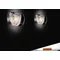 LEXUS PARETE CLEAR Lampa ścienna transparentna