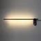LINE Lampa ścienna 10W 600lm 3000K czarna