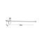 LINE Lampa ścienna 10W 600lm 3000K czarna