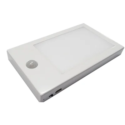 Lisa Lampa szafkowa USB z czujnikiem biała