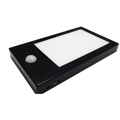 Lisa Lampa szafkowa USB z czujnikiem czarna