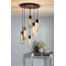 LITTLETON Lampa wisząca pojedyncza brązowa