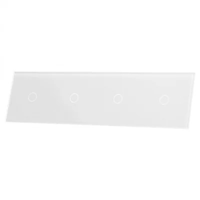 LIVOLO Panel dotykowy szklany 1+1+1+1 biały