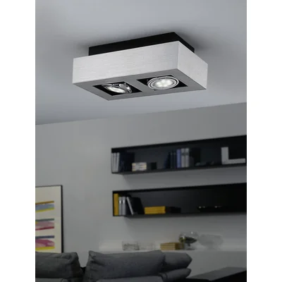 LOKE 1 Lampa sufitowa poczwórna aluminium szczotkowane