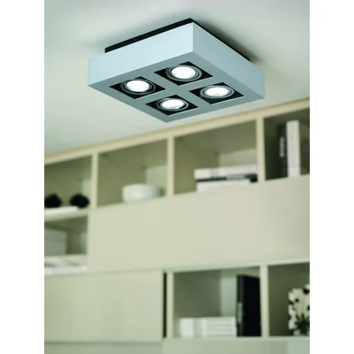 LOKE 1 Lampa sufitowa poczwórna aluminium szczotkowane