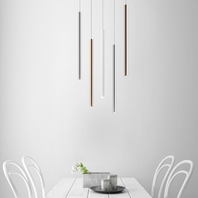 LOYA Lampa wisząca 5W 3000K 450lm IP20 czarny perłowy