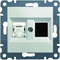 LUMINA Gniazdo RJ11/12 + RJ45 białe