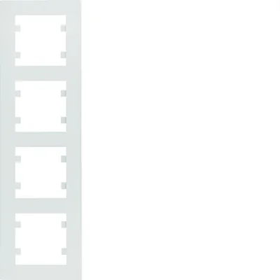 LUMINA INTENSE Ramka 4-krotna pionowa biały