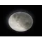 LUNAR Lampa sufitowa 60 cm księżyc z pilotem
