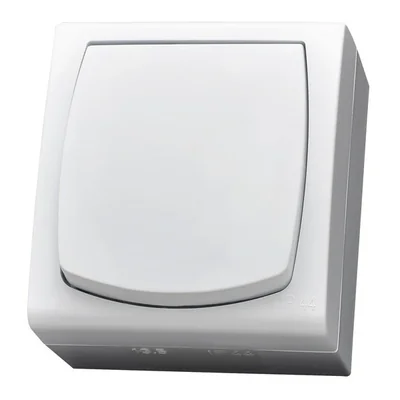 MADERA Łącznik jednobiegunowy biały