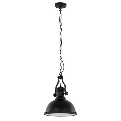 Maeva Lampa wisząca 32 cm czarna