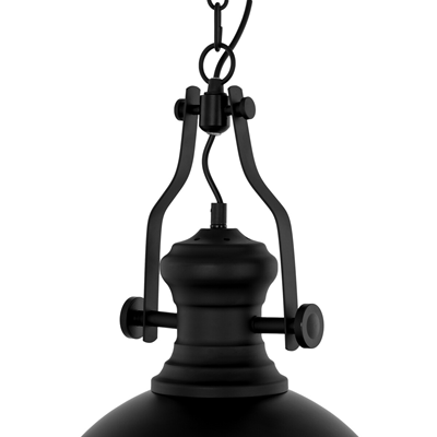 Maeva Lampa wisząca 32 cm czarna