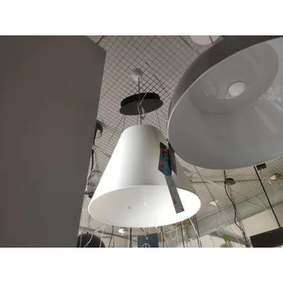 Malawi Lampa wisząca ekspozycyjna biała