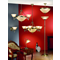 MARBELLA Lampa wisząca sześciopunktowa patynowana/szampańska