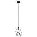 MARDYKE Lampa wisząca 23cm 40 W E27 IP20 czarna
