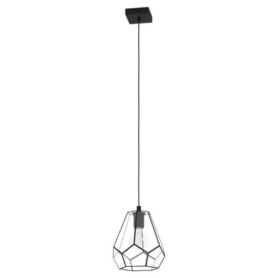 MARDYKE Lampa wisząca 23cm 40 W E27 IP20 czarna