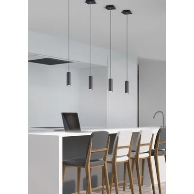MARLEY Lampa wisząca potrójna 75cm 35W Gu10 IP20 czarna