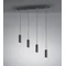 MARLEY Lampa wisząca potrójna 75cm 35W Gu10 IP20 czarna