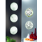 Mars Lampa sufitowa liście 25 cm biała