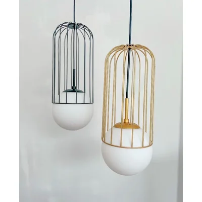 MATTY Lampa wisząca E27 IP20 złota