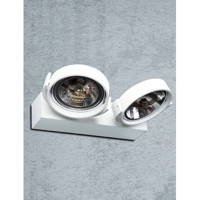 Max II lampa ścienna biała