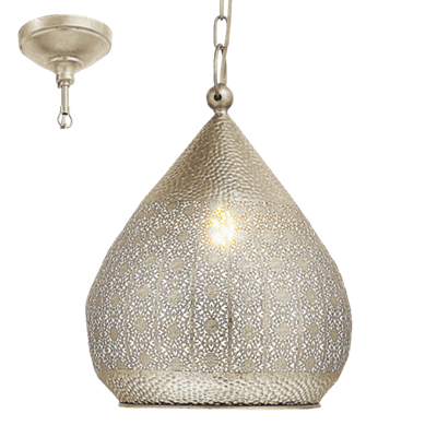 MELILLA Lampa wisząca 33 cm złota