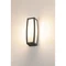 MERIDIAN BOX SENSOR Lampa zewnętrzna ścienna E27 IP54 antracytowa z czujnikiem ruchu
