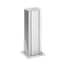 Minikolumna 1-stronna, wys.370mm 70x60mm, 7x K45, aluminium