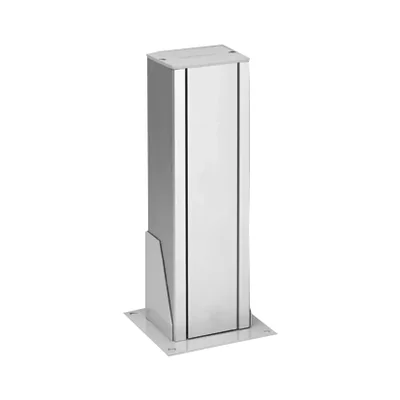 Minikolumna 1-stronna, wys.370mm 70x60mm, 7x K45, aluminium
