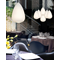 MIRAGE 6 Lampa wisząca biała