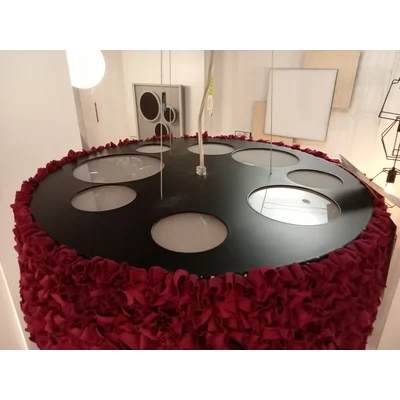 MIUU Lampa wisząca 2GX13 IP20 czerwona