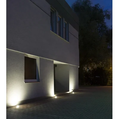 Mix Lampa zewnętrzna najazdowa kwadratowa 15x15 cm stal nierdzewna