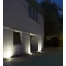 Mix Lampa zewnętrzna najazdowa kwadratowa 15x15 cm stal nierdzewna