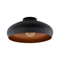 Mogano Lampa sufitowa 40cm czarny/miedź