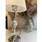 MONACO Lampa stołowa E27 IP20 chrom z białym abażurem